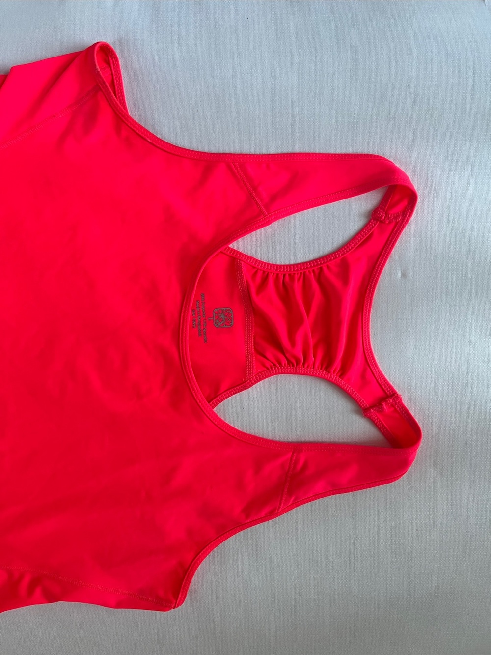 Athleta Neon Pink Racerback Tank - Picture 2 of 6